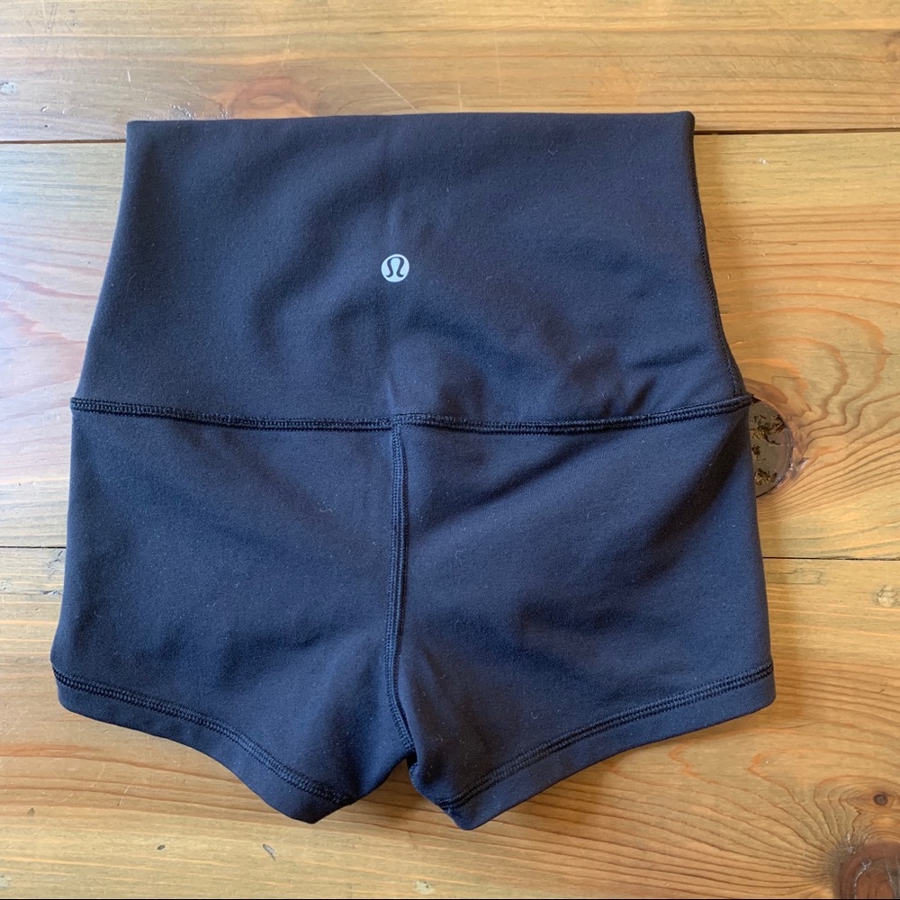 Lululemon Boogie Shorts High/Low Waist